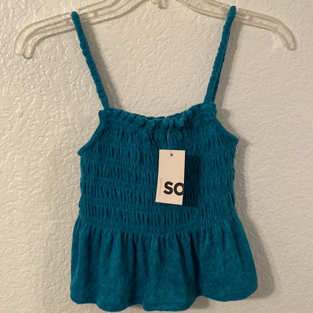 SO terry tank top!